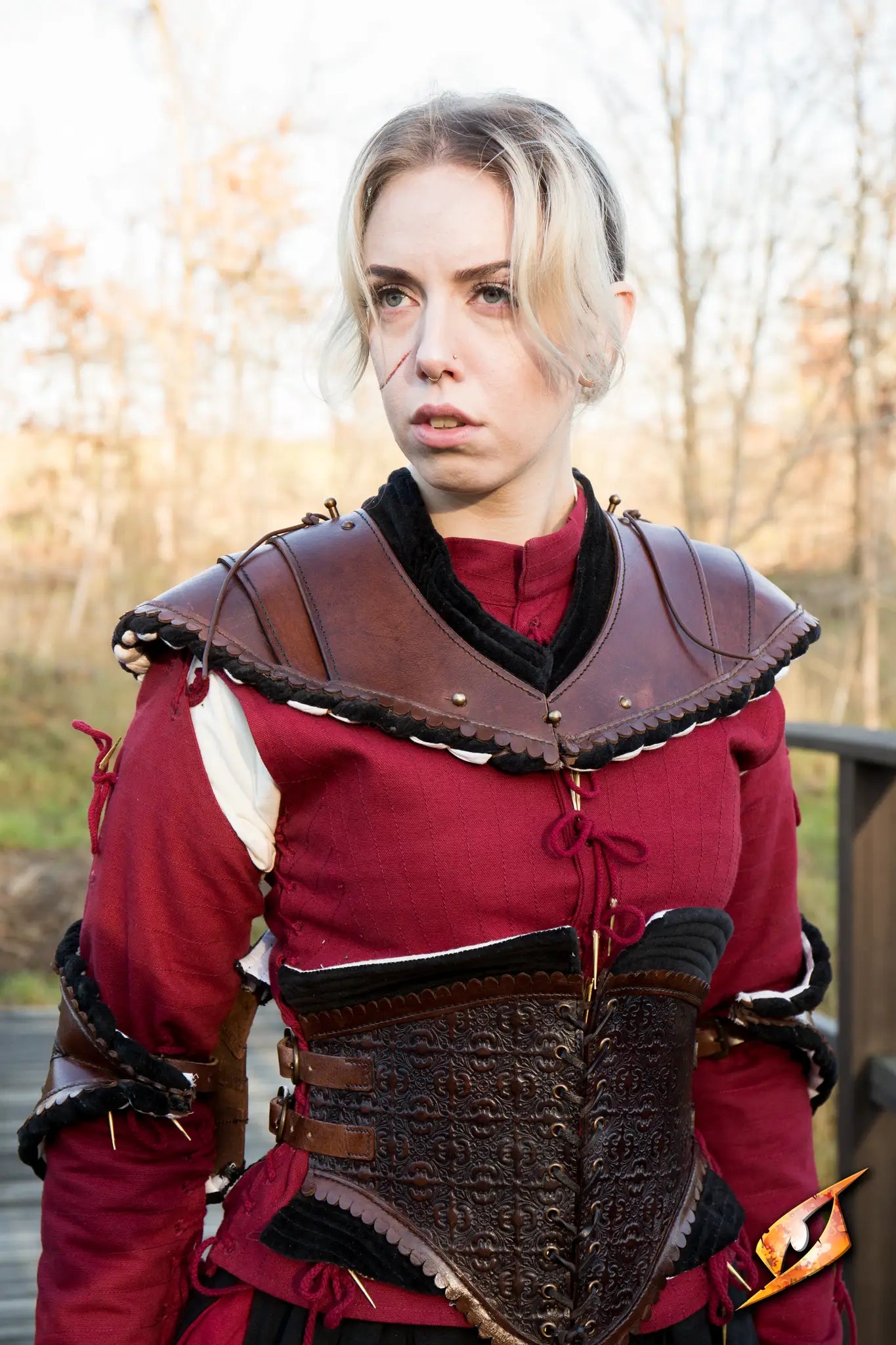 Noble Leather Gorget