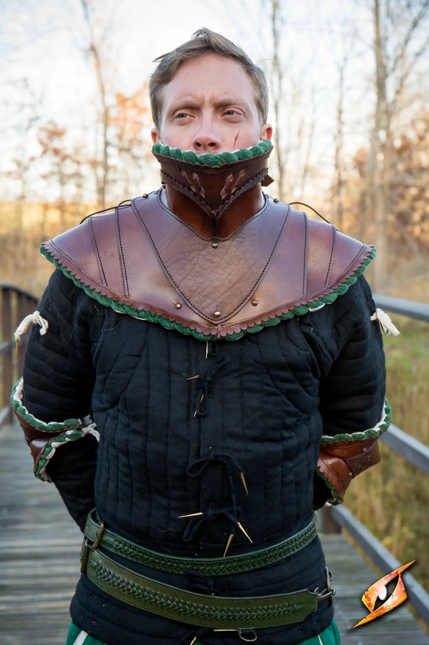 Noble Leather Gorget