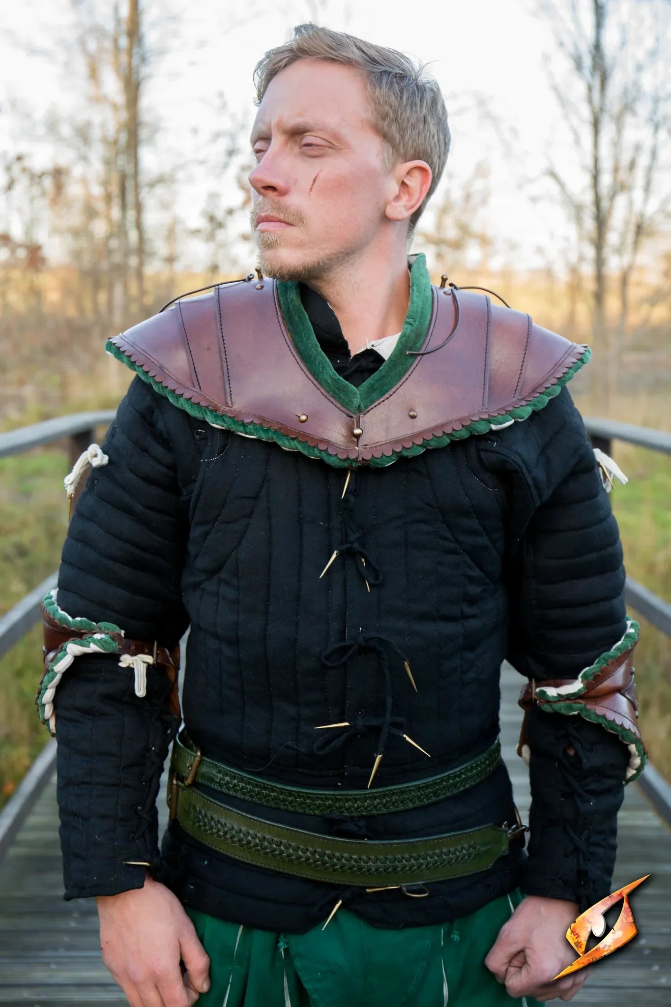 Noble Leather Gorget