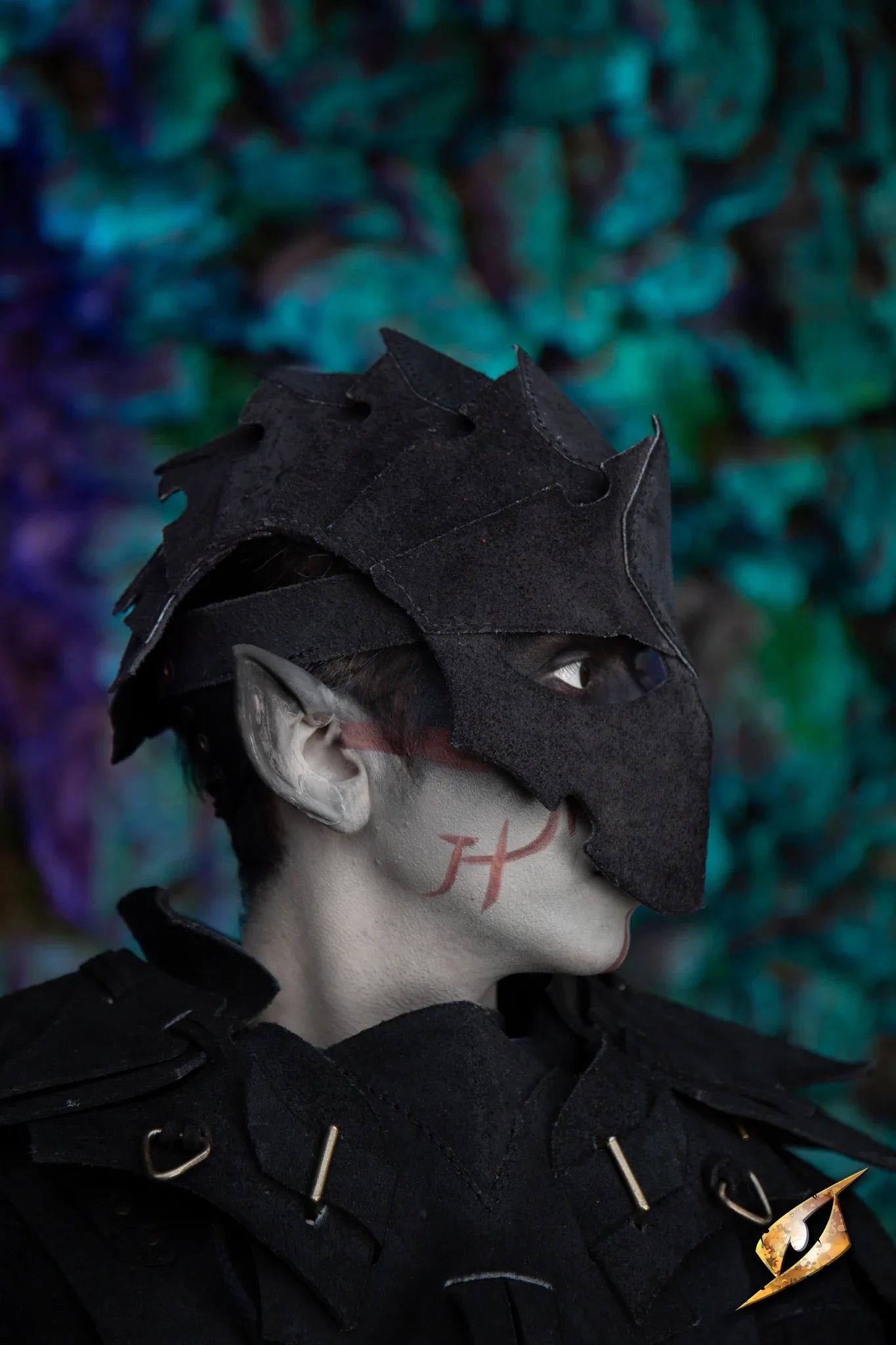 Assassin helmet - Suede