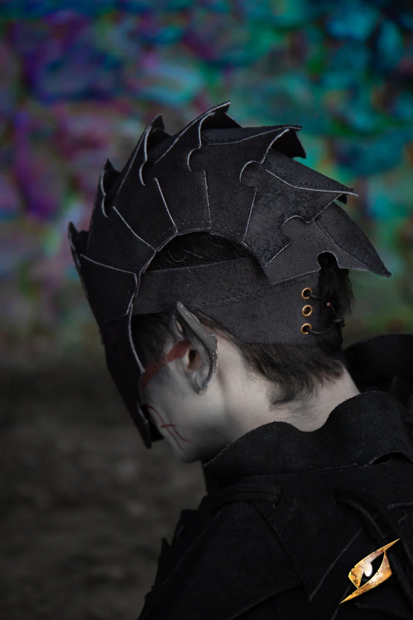 Assassin helmet - Suede