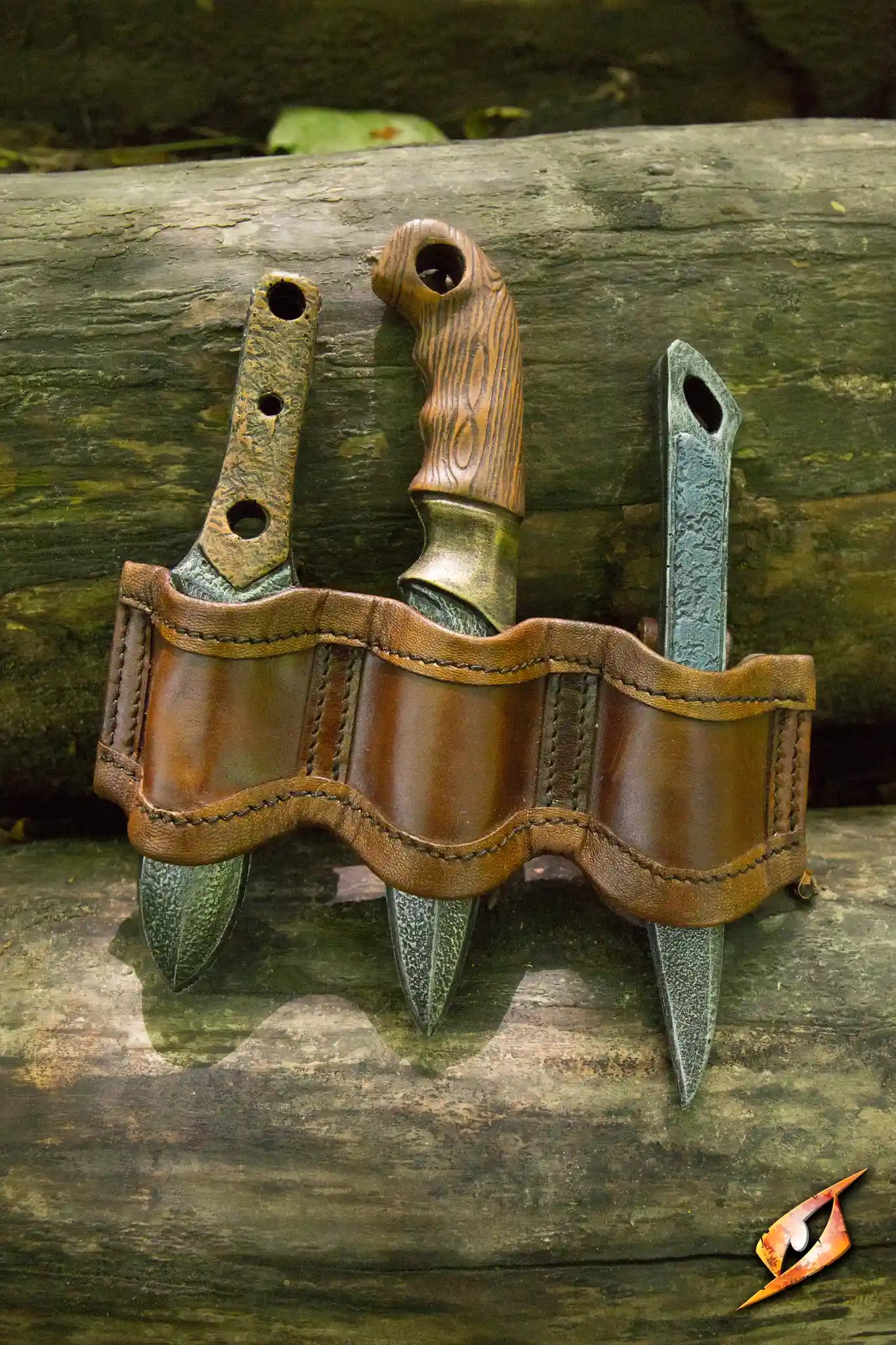 Rogue Knife Set & Holder