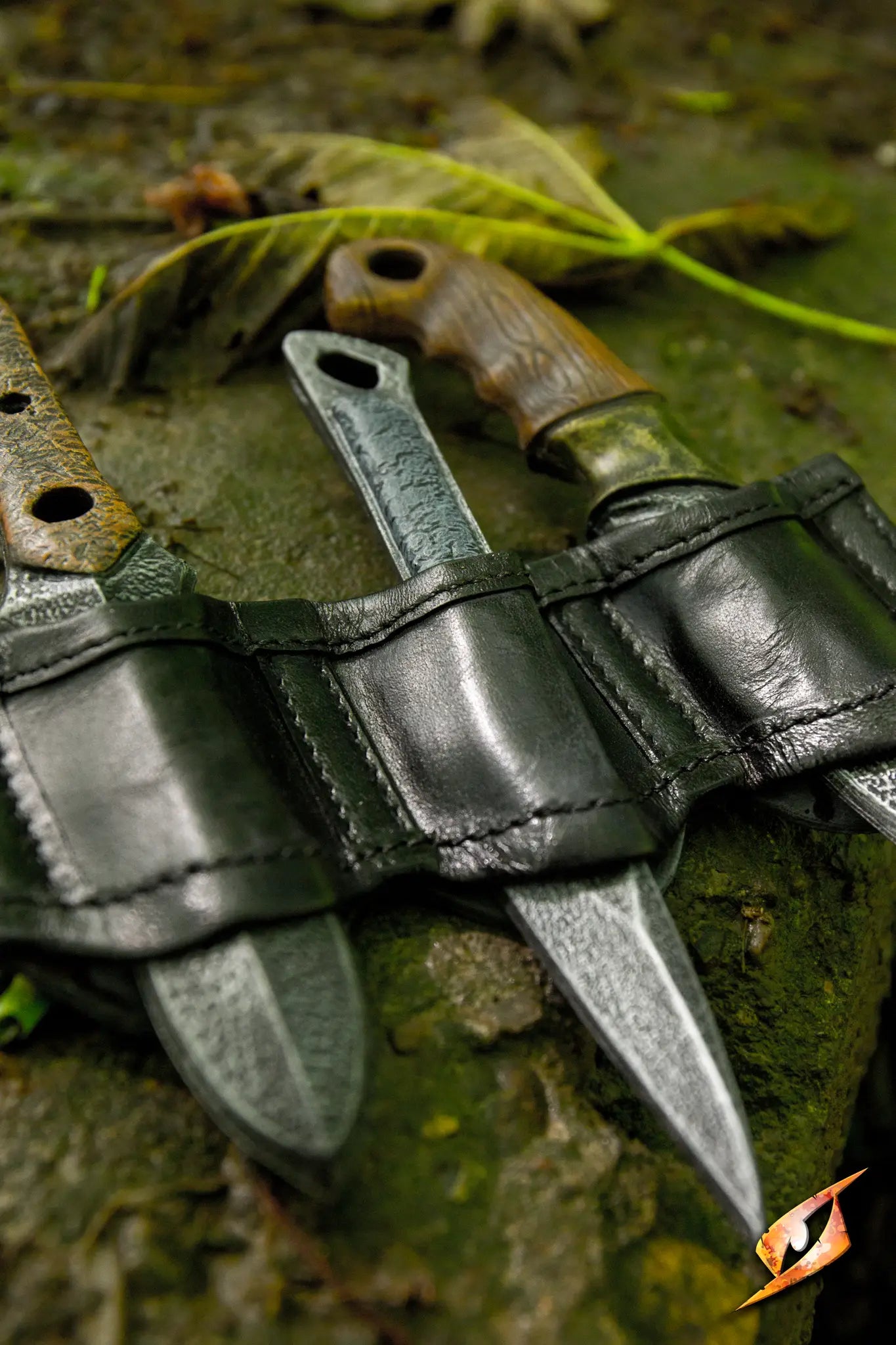 Rogue Knife Set & Holder