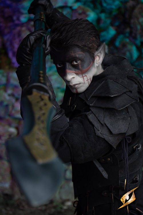 Shadow Shoulder Set Suede