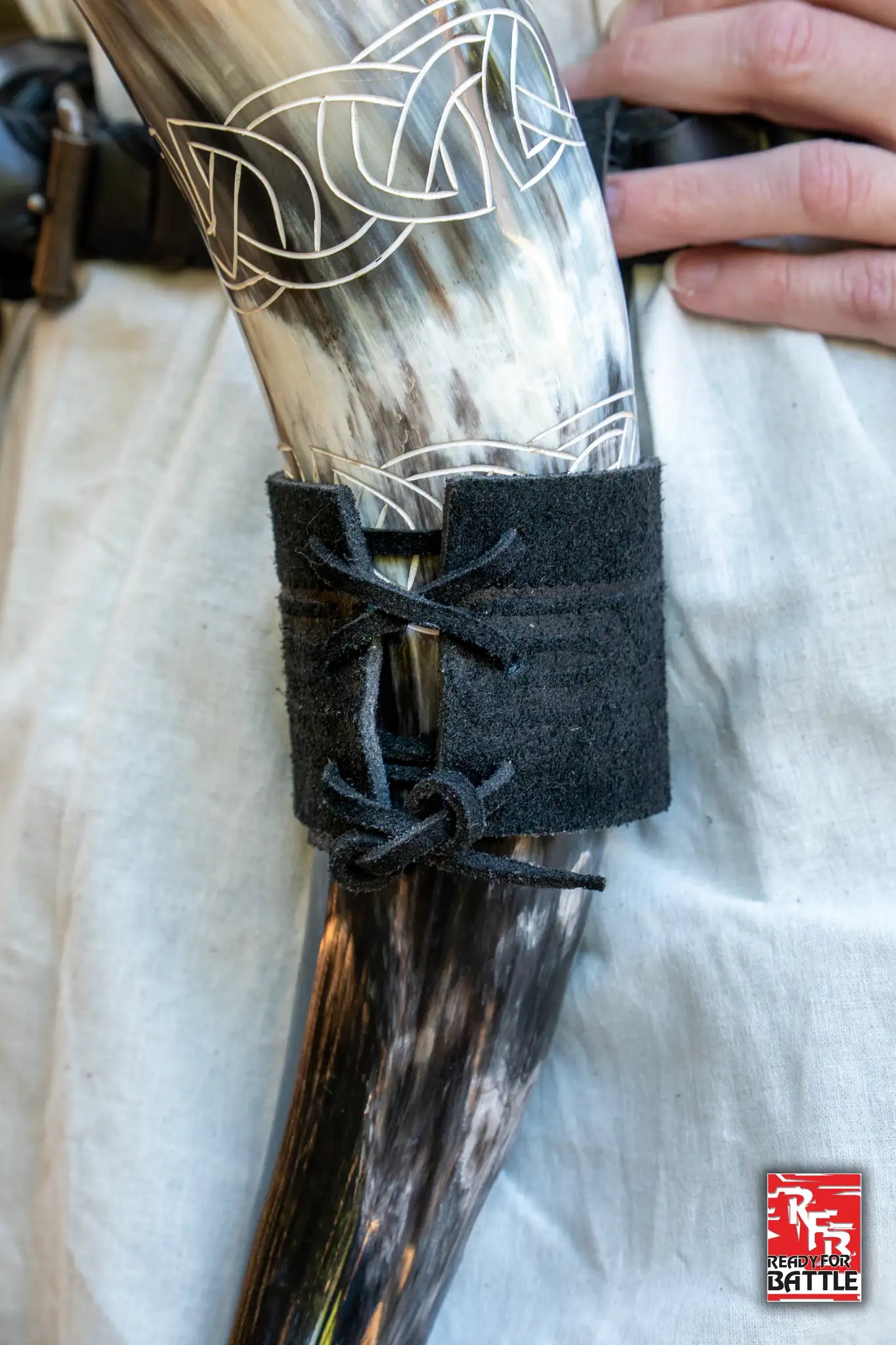 RFB Horn Holder Suede