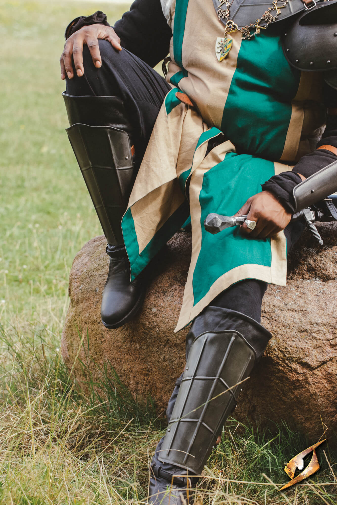 Leg Protection Dark Drake