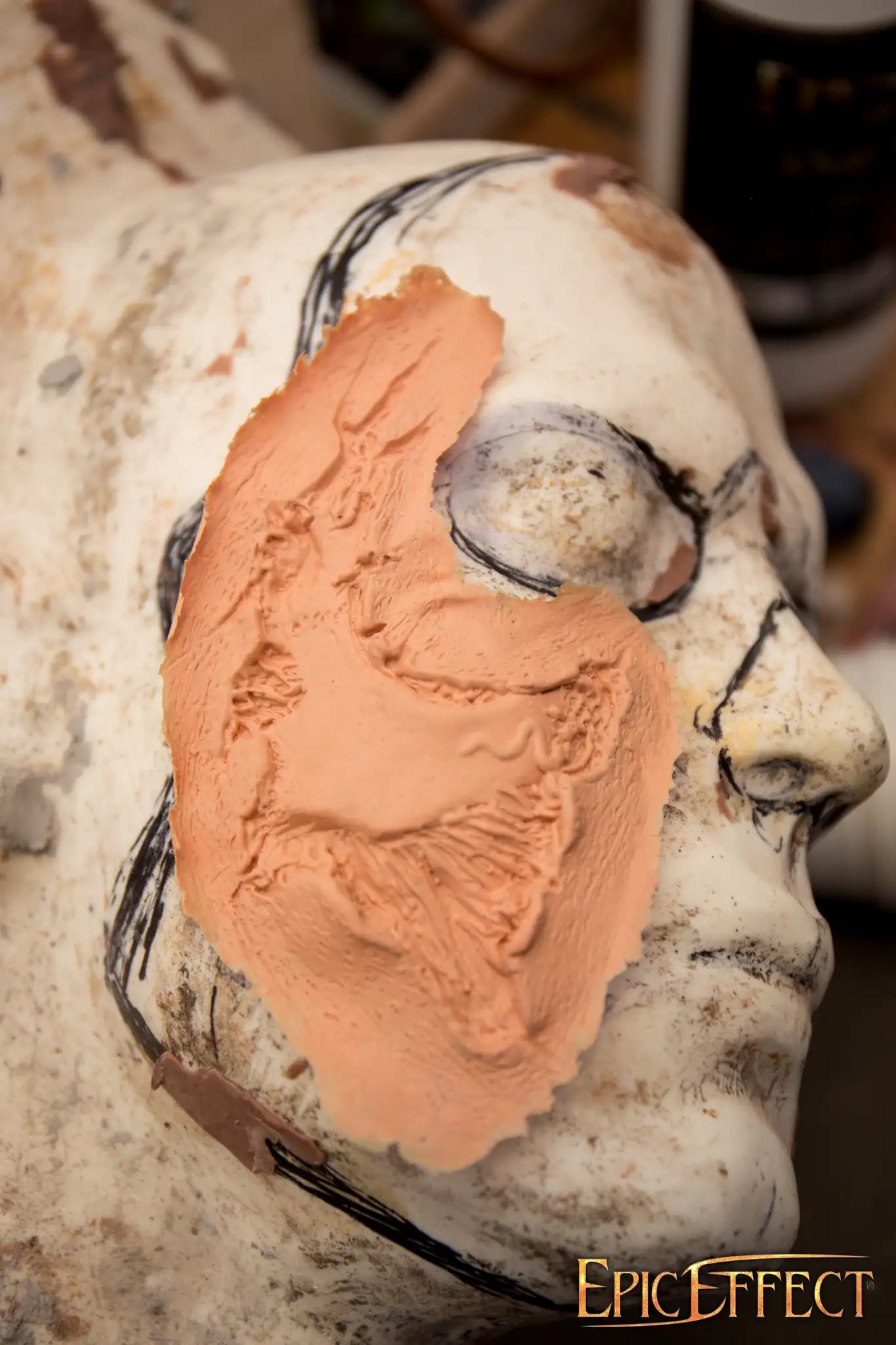 Zombie Cheekbone Exposed