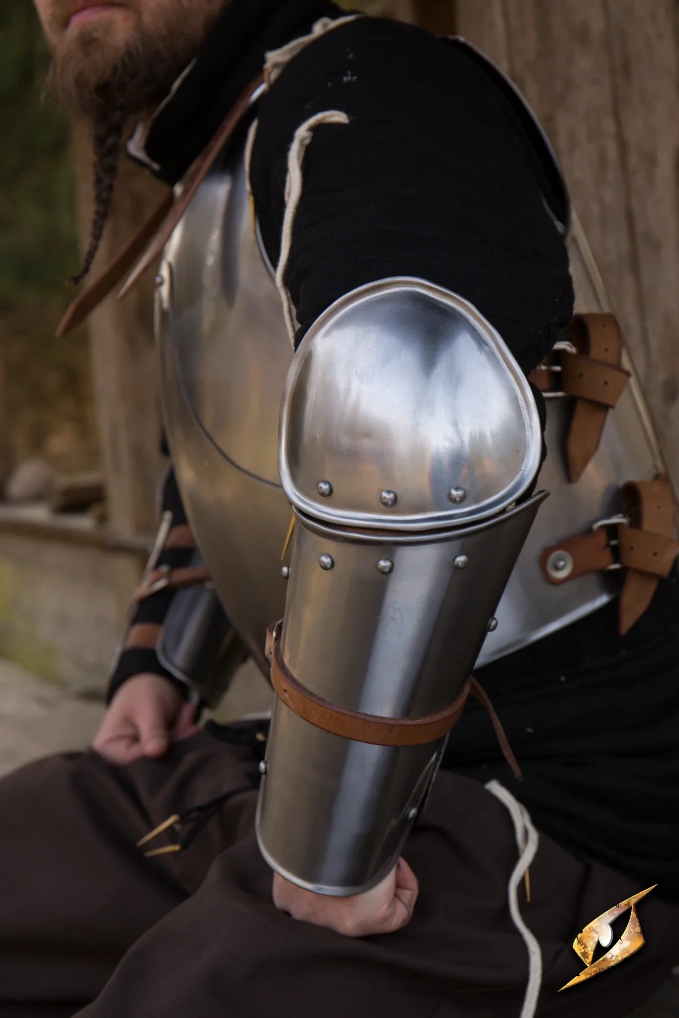 Enclosed Arm Protection - Polished Steel