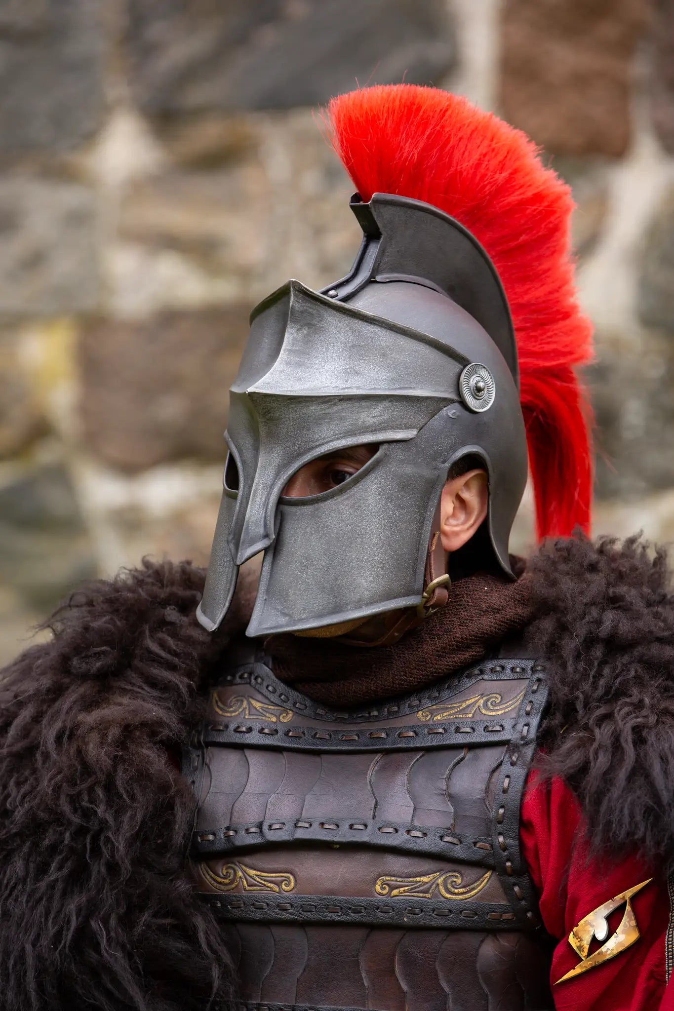 Corinthian Helmet w/Plume