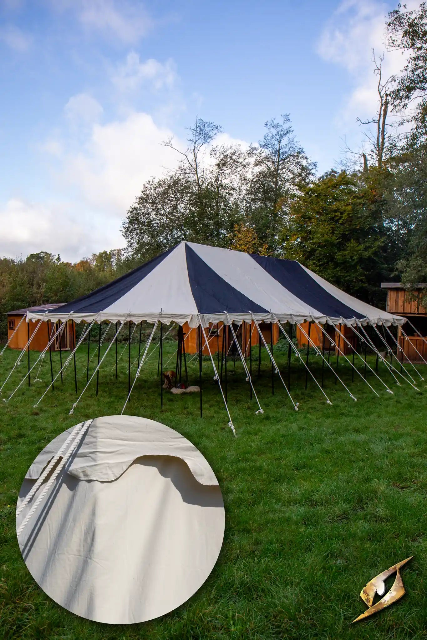 Marquee Tent - Complete Set - 6x12m