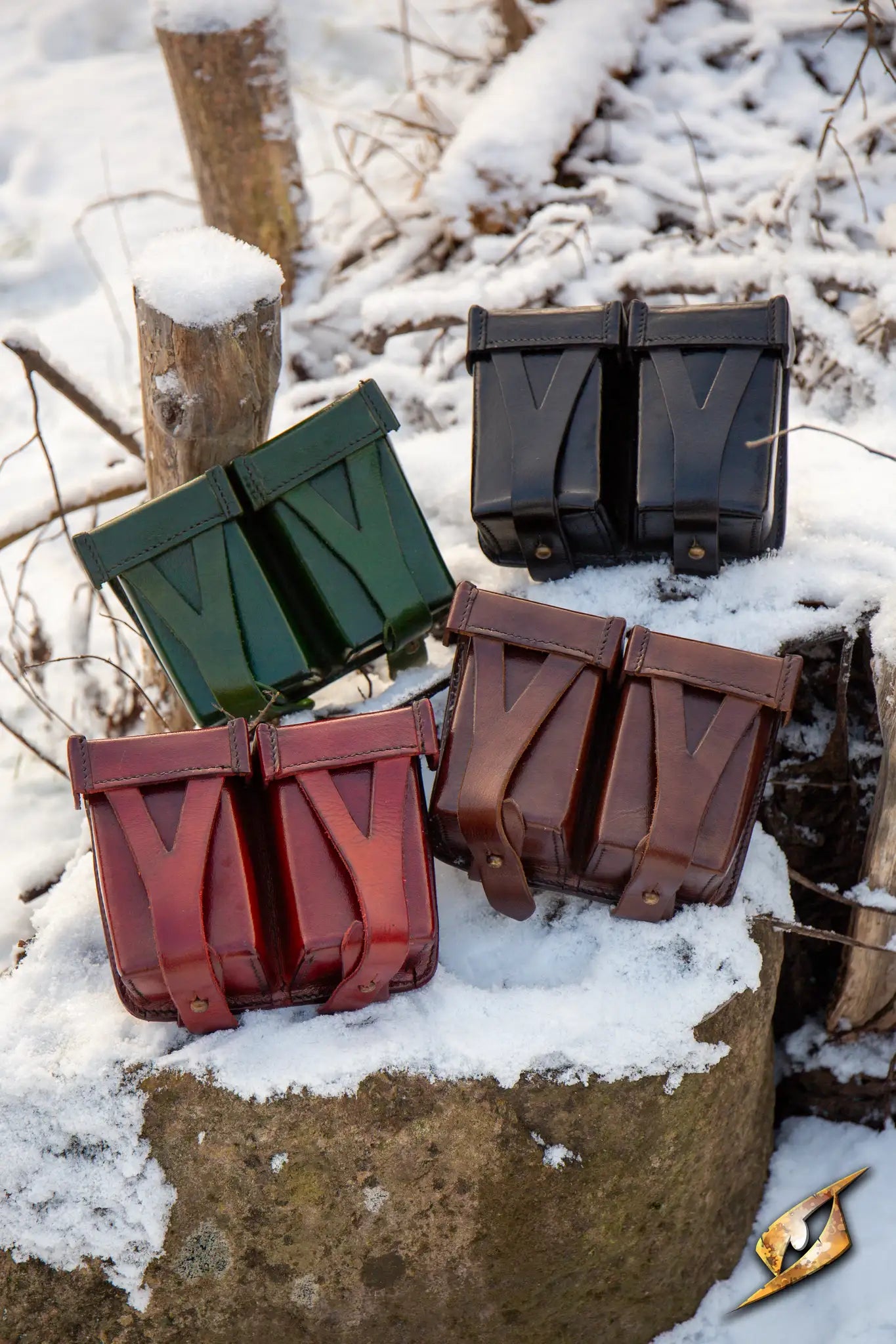 Hard Pouch For Sword Belt