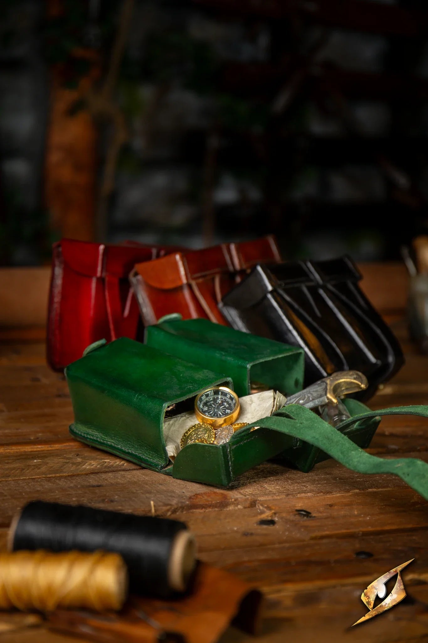 Hard Pouch For Sword Belt