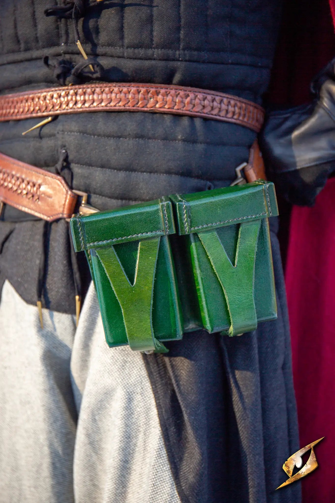 Hard Pouch For Sword Belt