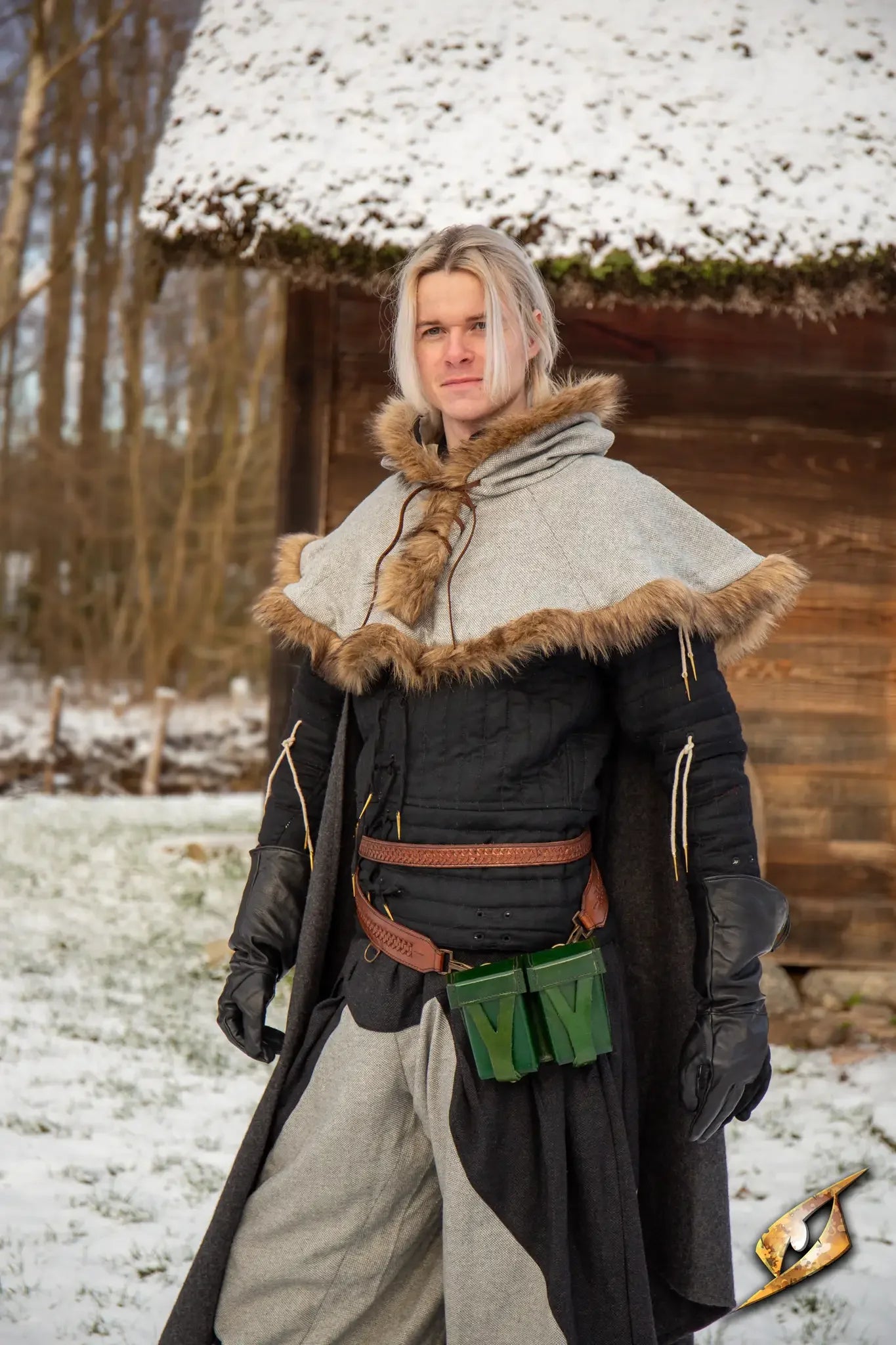 Hard Pouch For Sword Belt