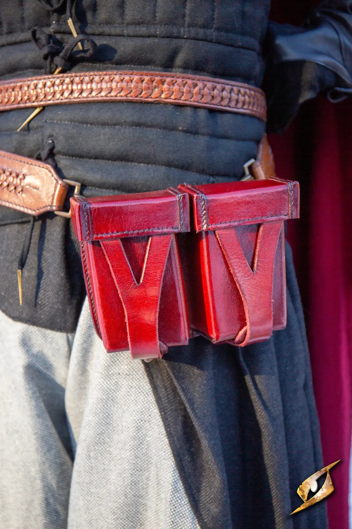 Hard Pouch For Sword Belt