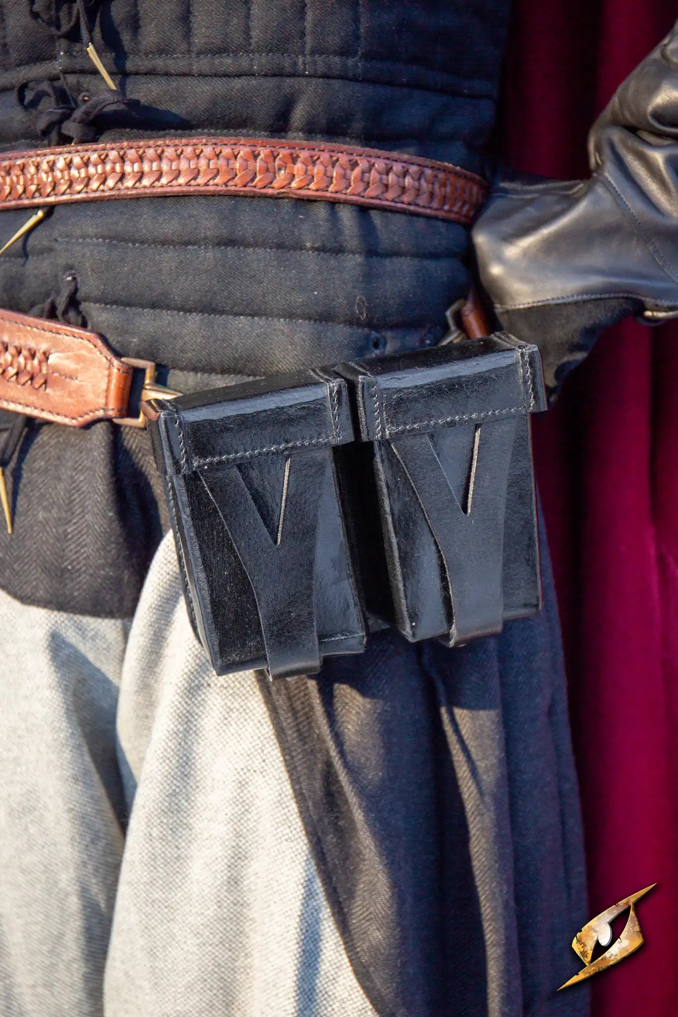 Hard Pouch For Sword Belt