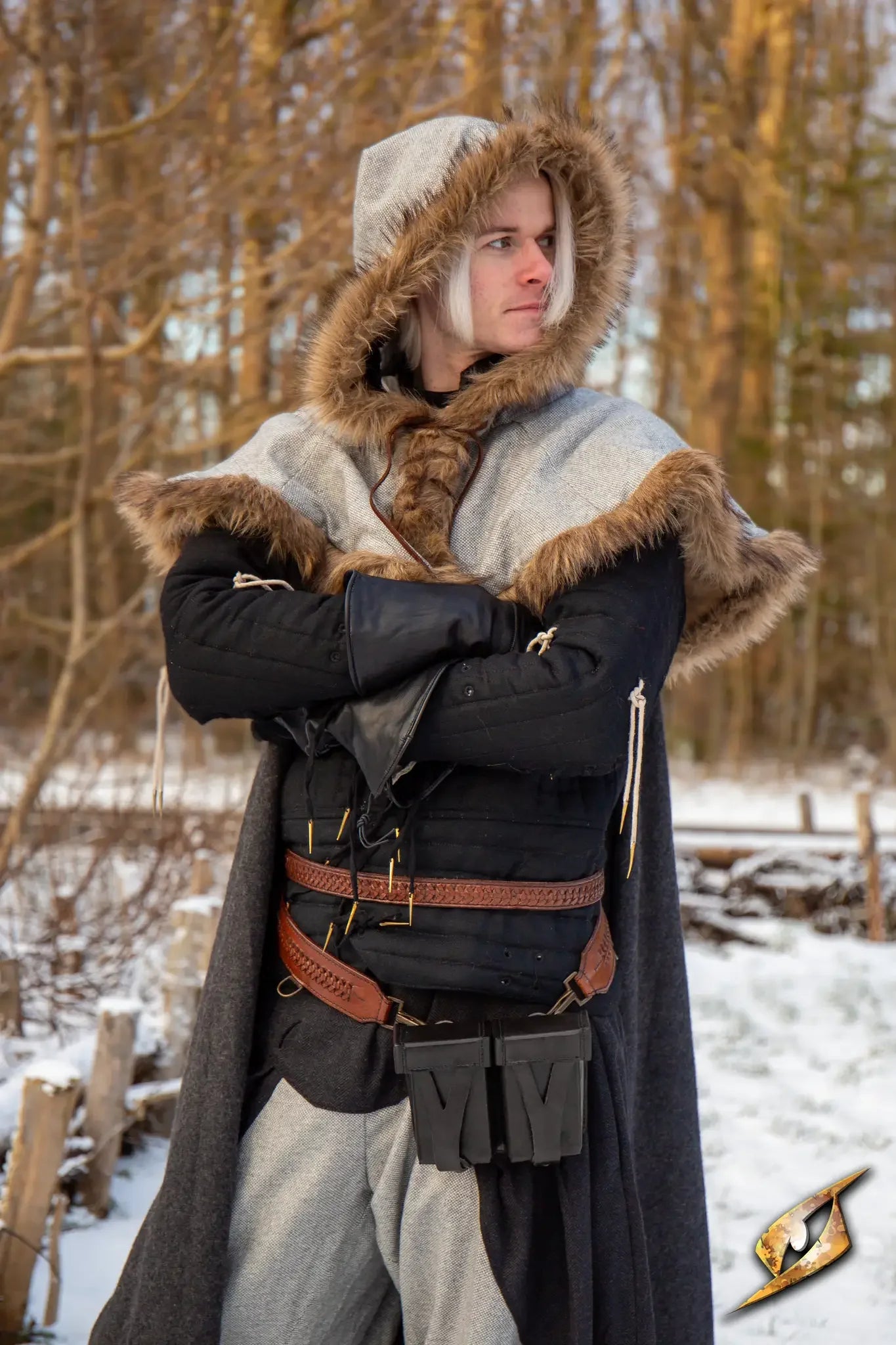 Hard Pouch For Sword Belt