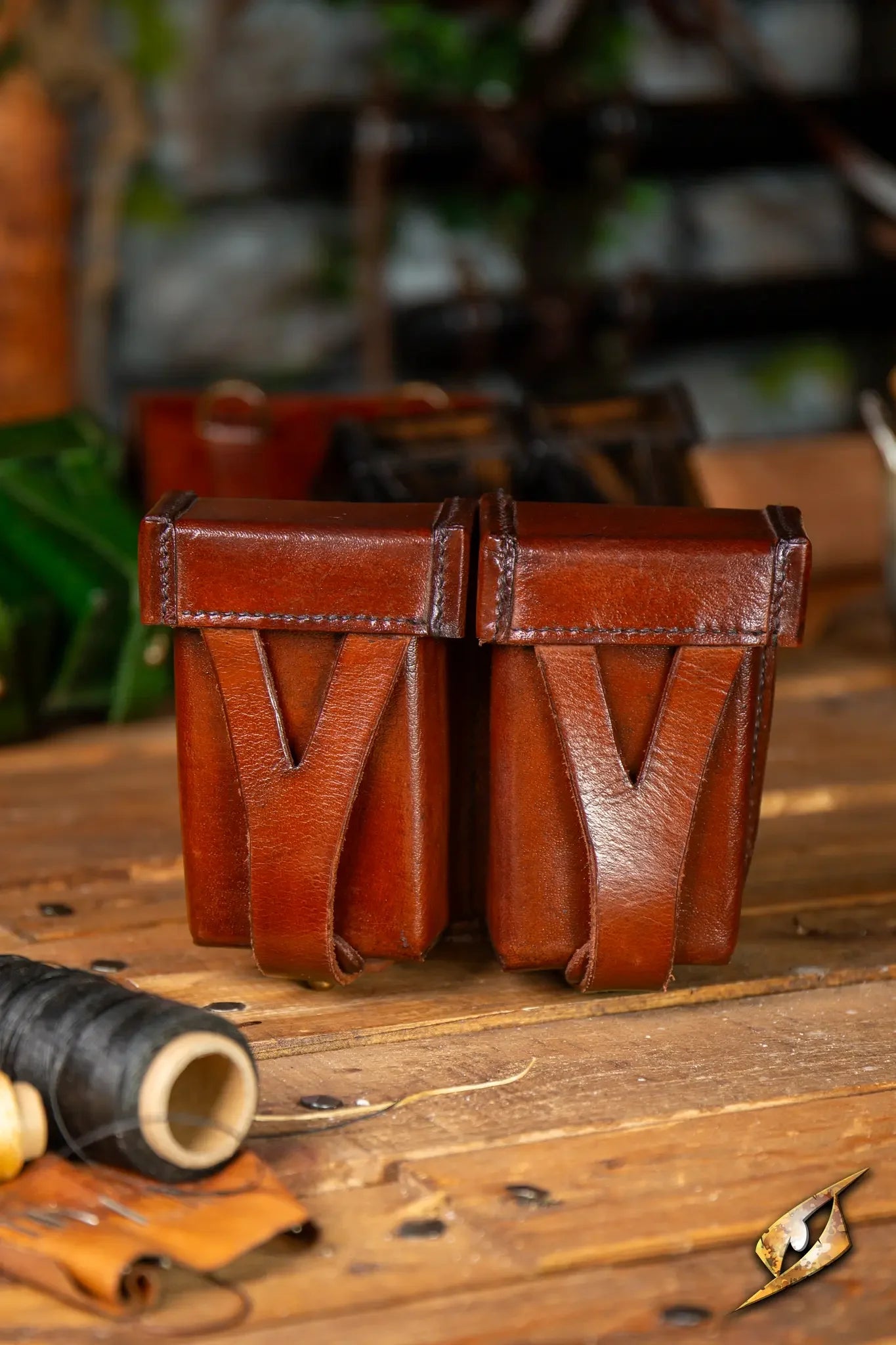 Hard Pouch For Sword Belt