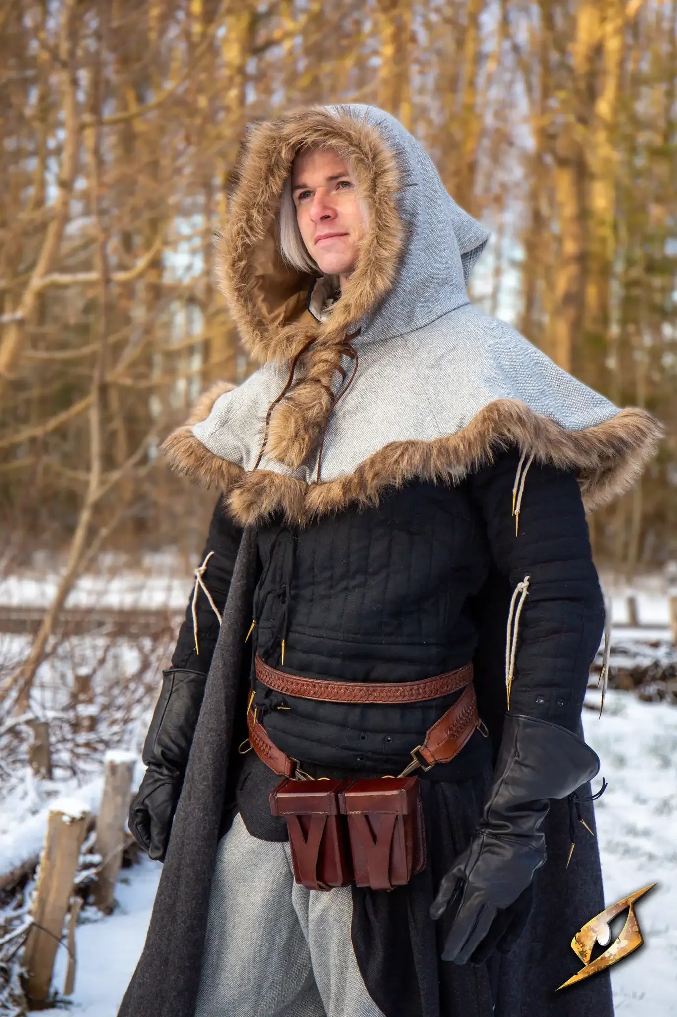 Hard Pouch For Sword Belt