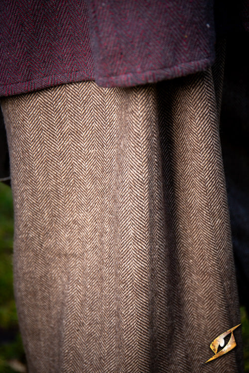 Pants Ull Rus - Wool Herringbone
