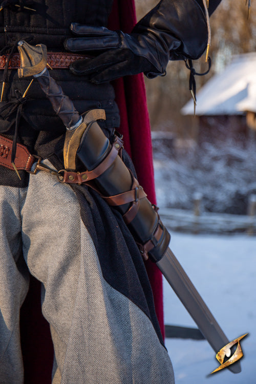 Sword Belt Hanger - Faux Leather