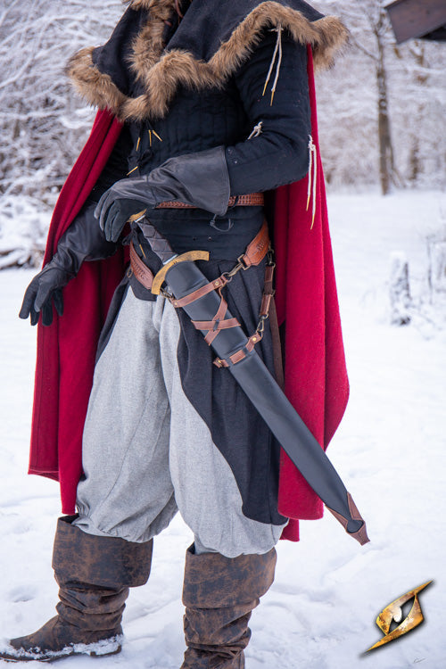 Sword Belt Scabbard - Faux Leather