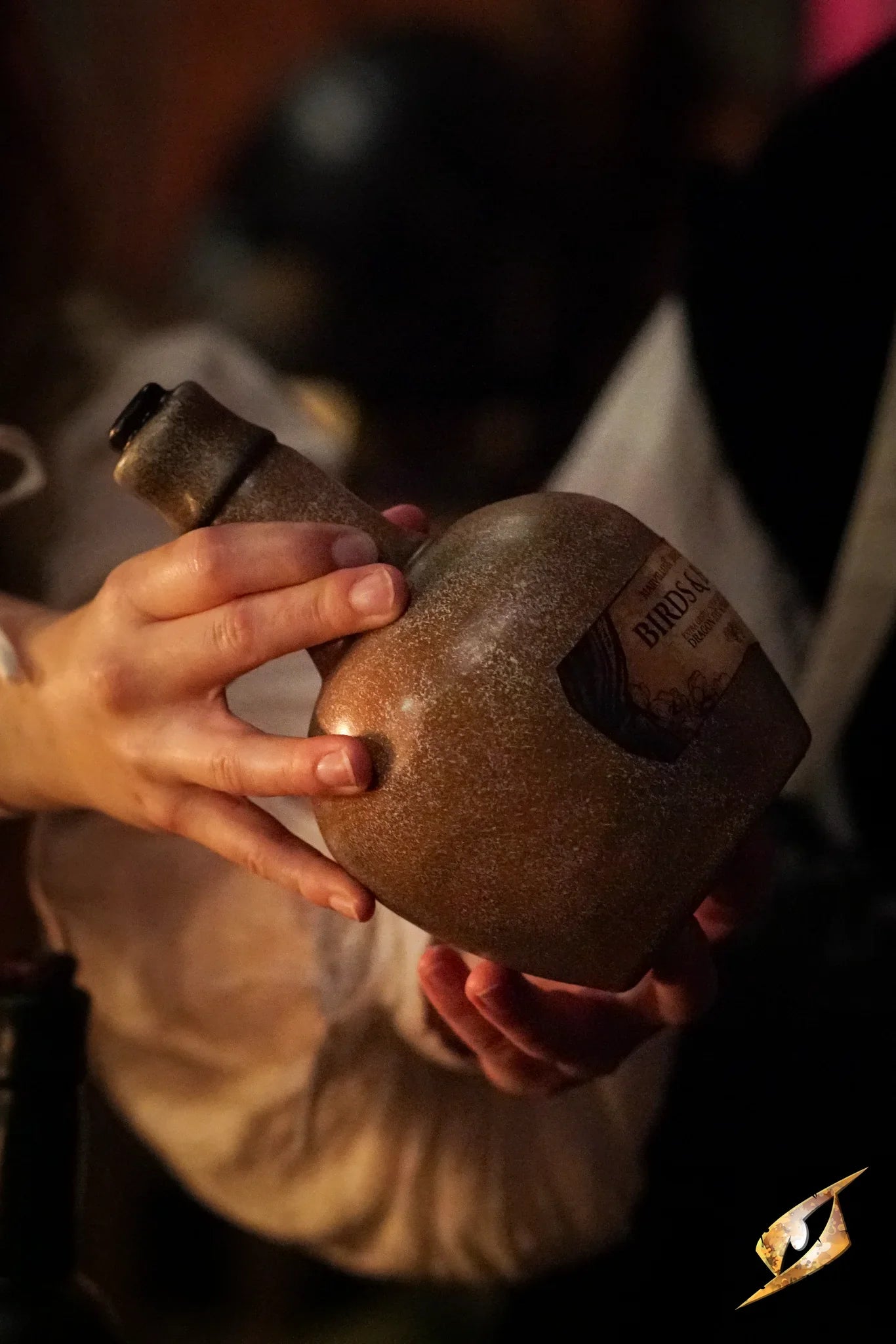 Mead Bottle – “Birds & Bees”