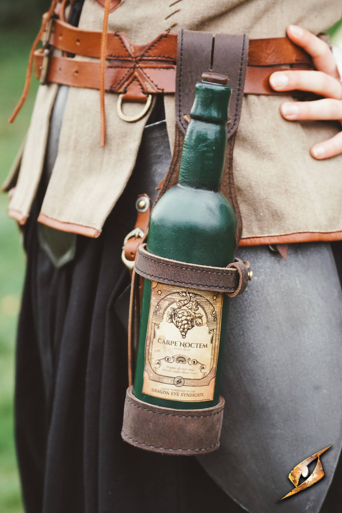 Bottle Holder - Dark Brown
