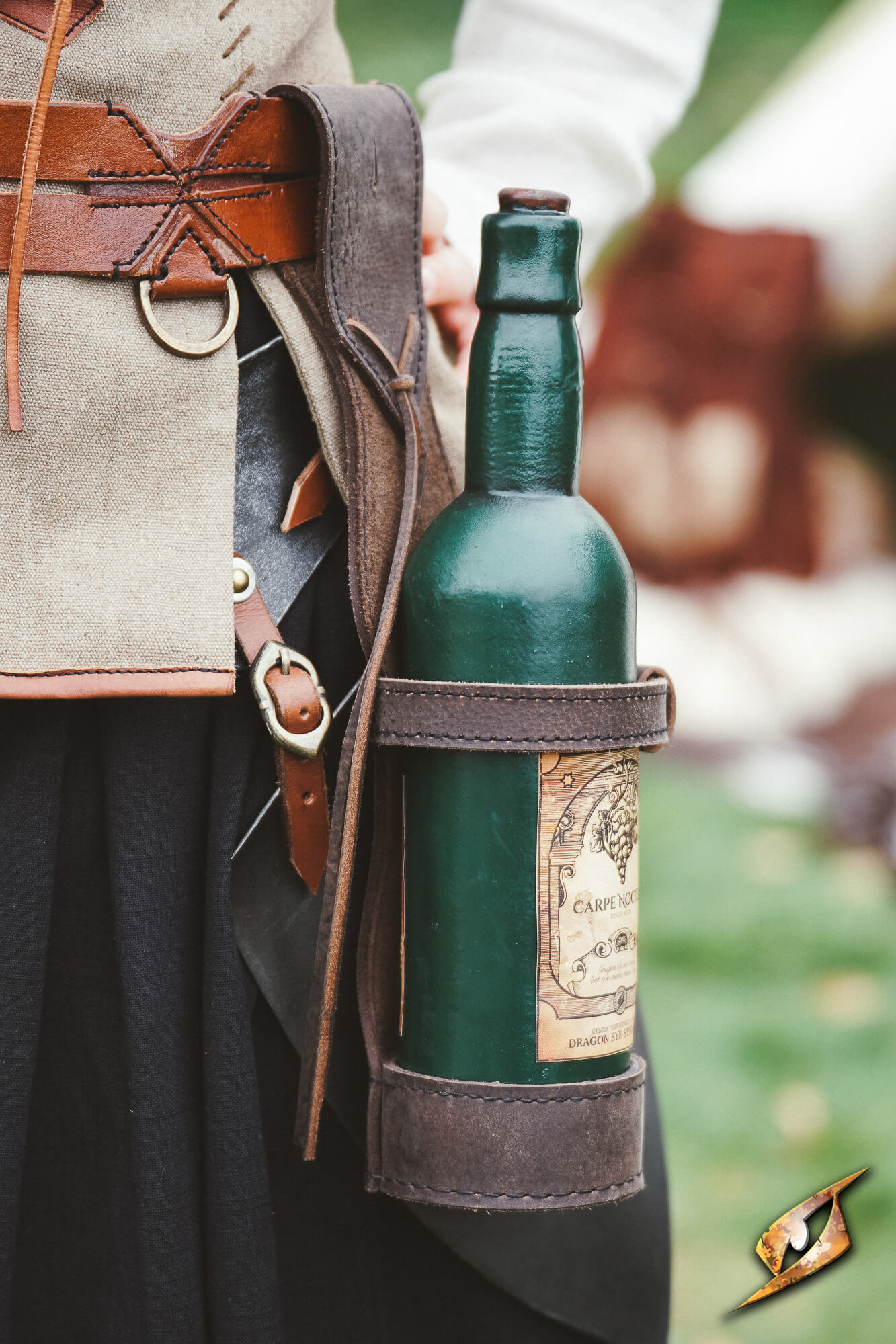 Bottle Holder - Dark Brown