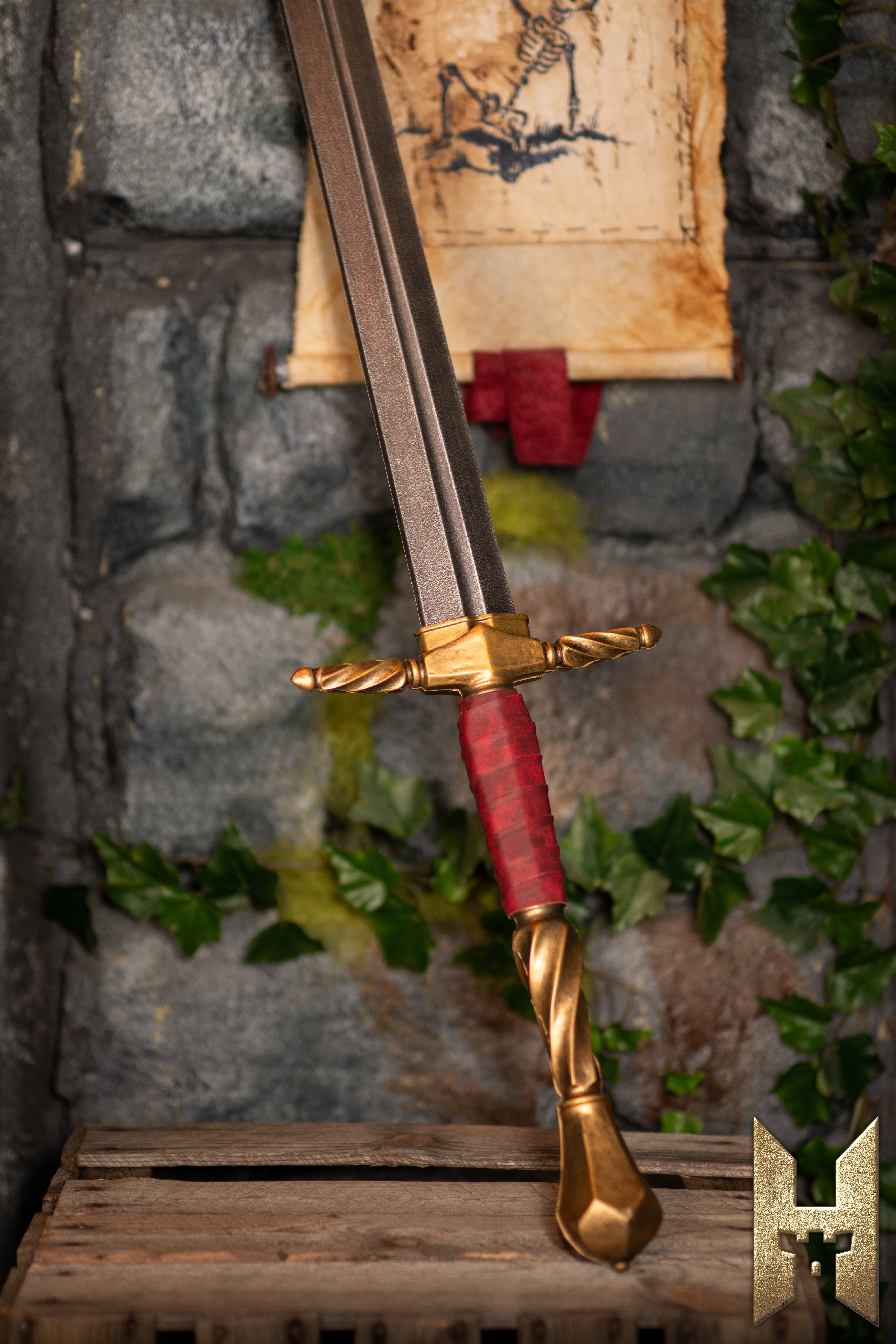 32760250 02%20Imperial%20Sword%20 %20Gold%20Steel%20 %20102Cm