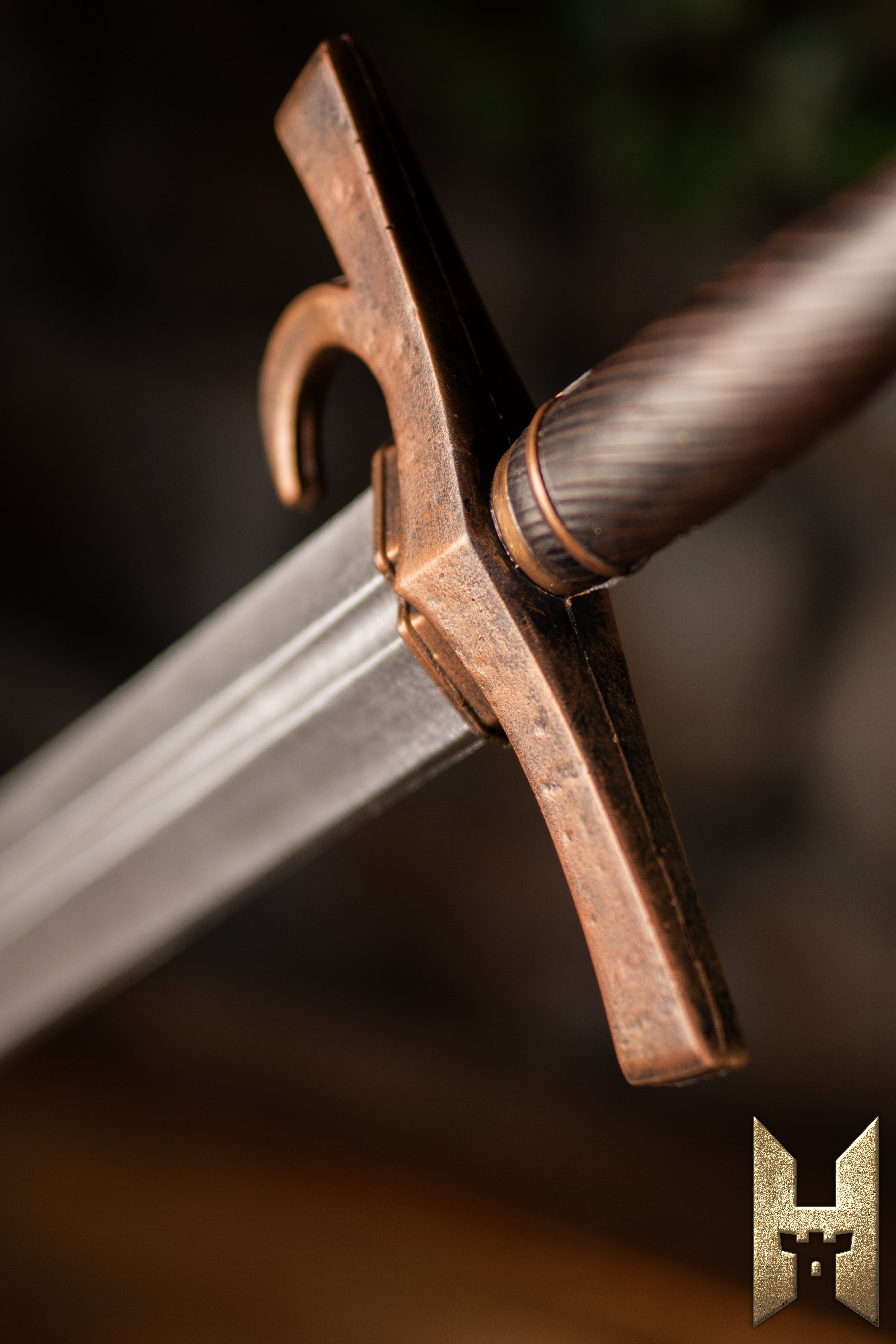 32770150 03 Milanese Sword Bronze Steel 91Cm
