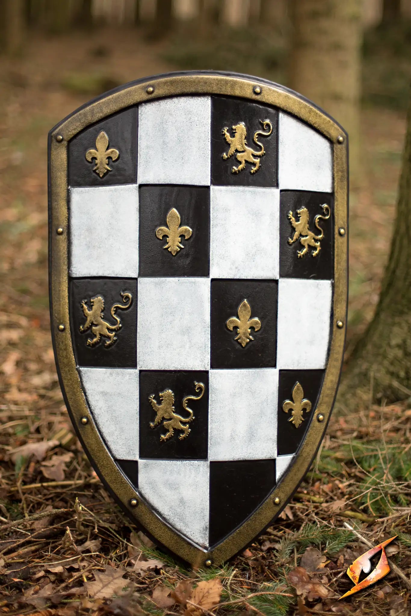 Checkered Shield