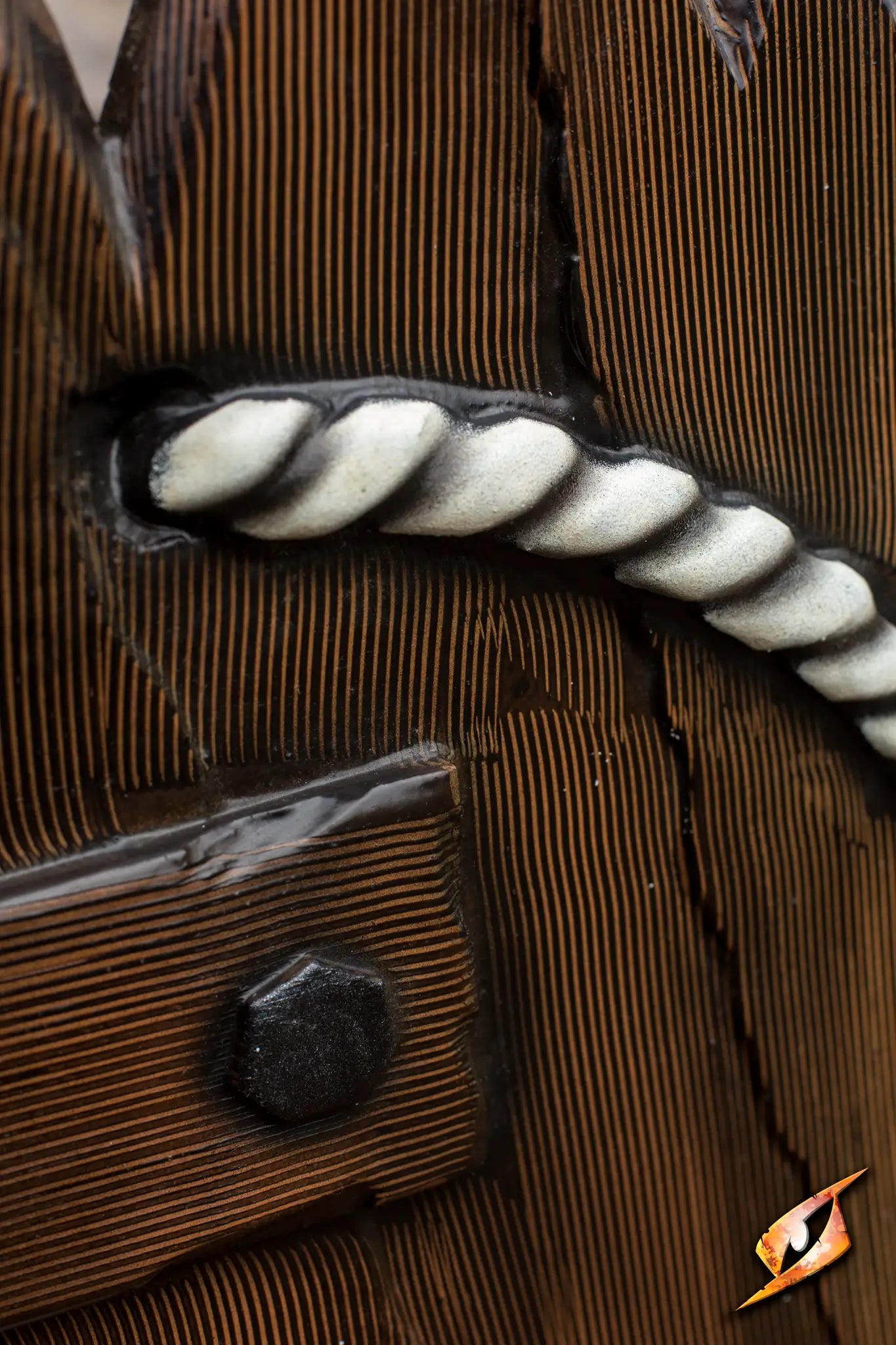 Orc Waanaz Shield - Wood - 60x66 cm