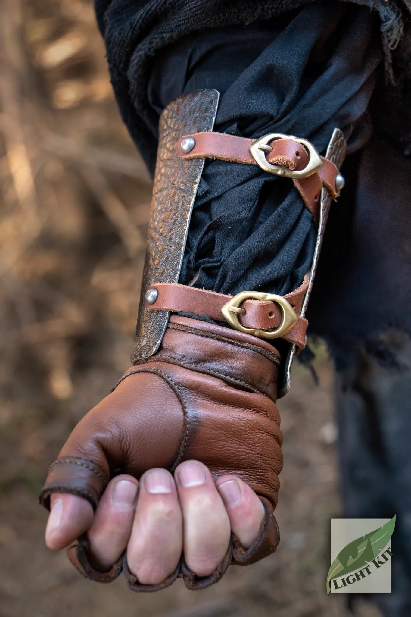 Barbarian Vambraces PU - L/XL