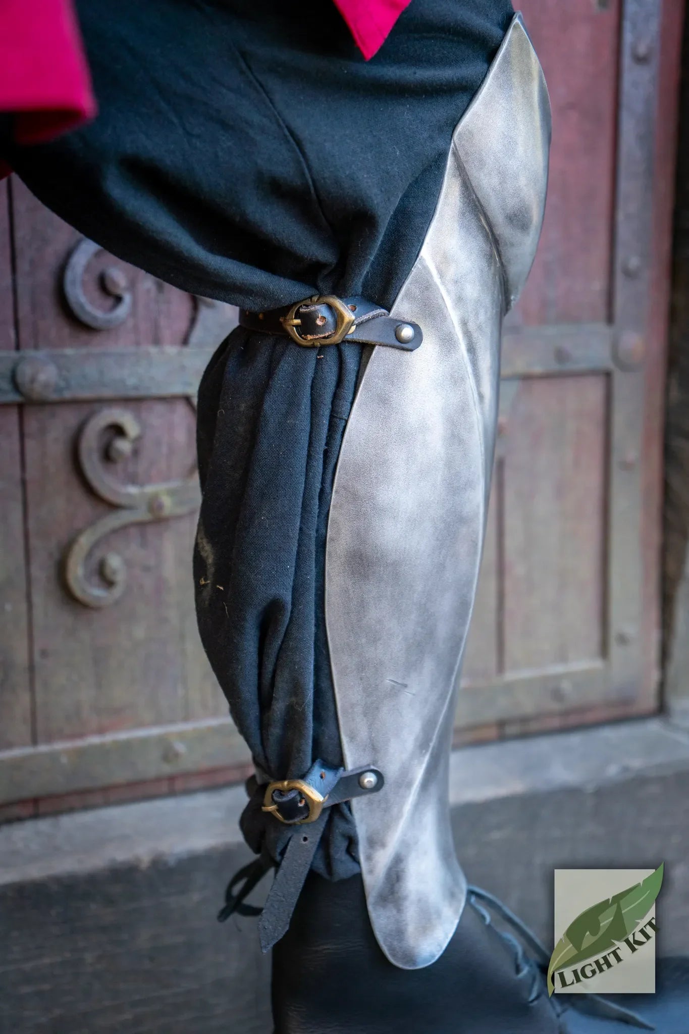 Palace Guard Greaves PU - L/XL