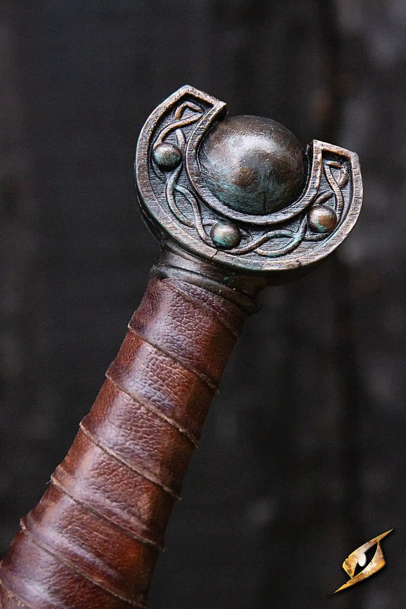 Battleworn Celtic Leaf Sword