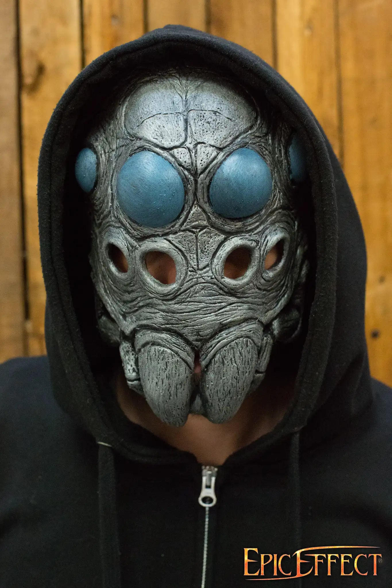 Spider Trophy Mask - Steel/Bl - One-Size