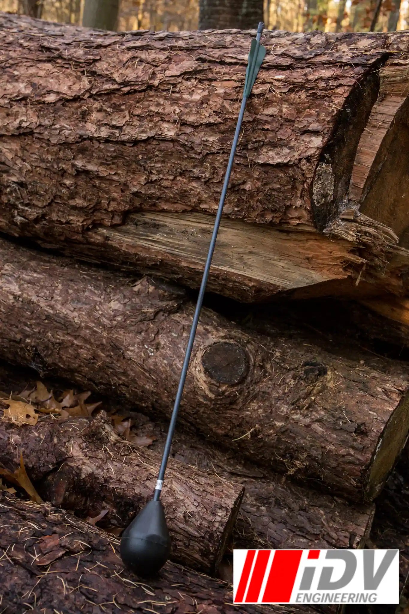 Arrow - Round Head - Black Shaft