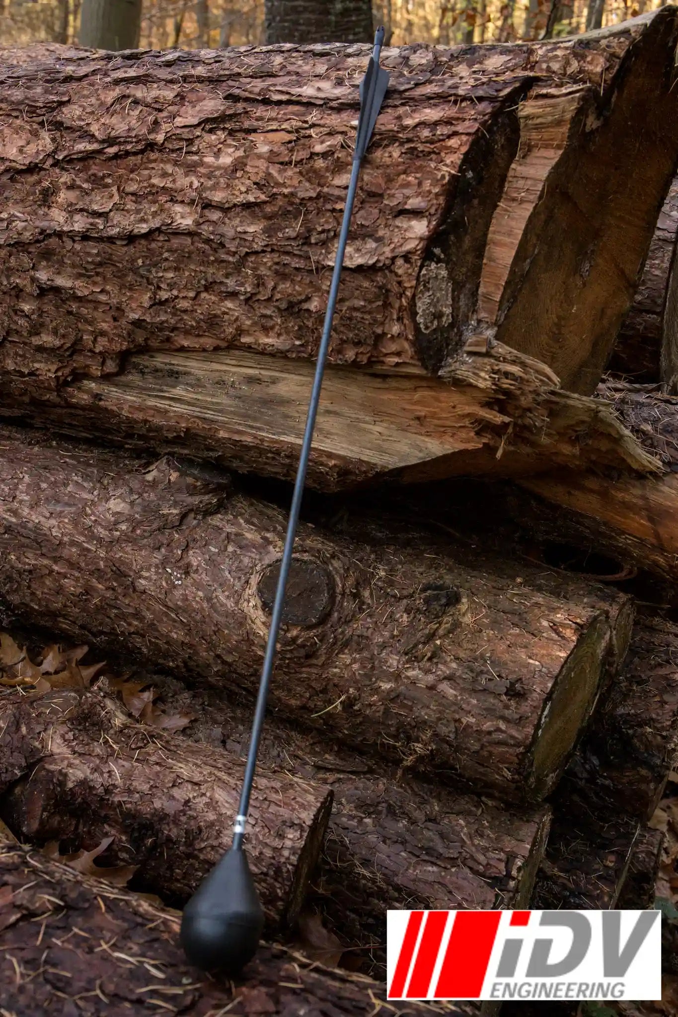 Arrow - Round Head - Black Shaft