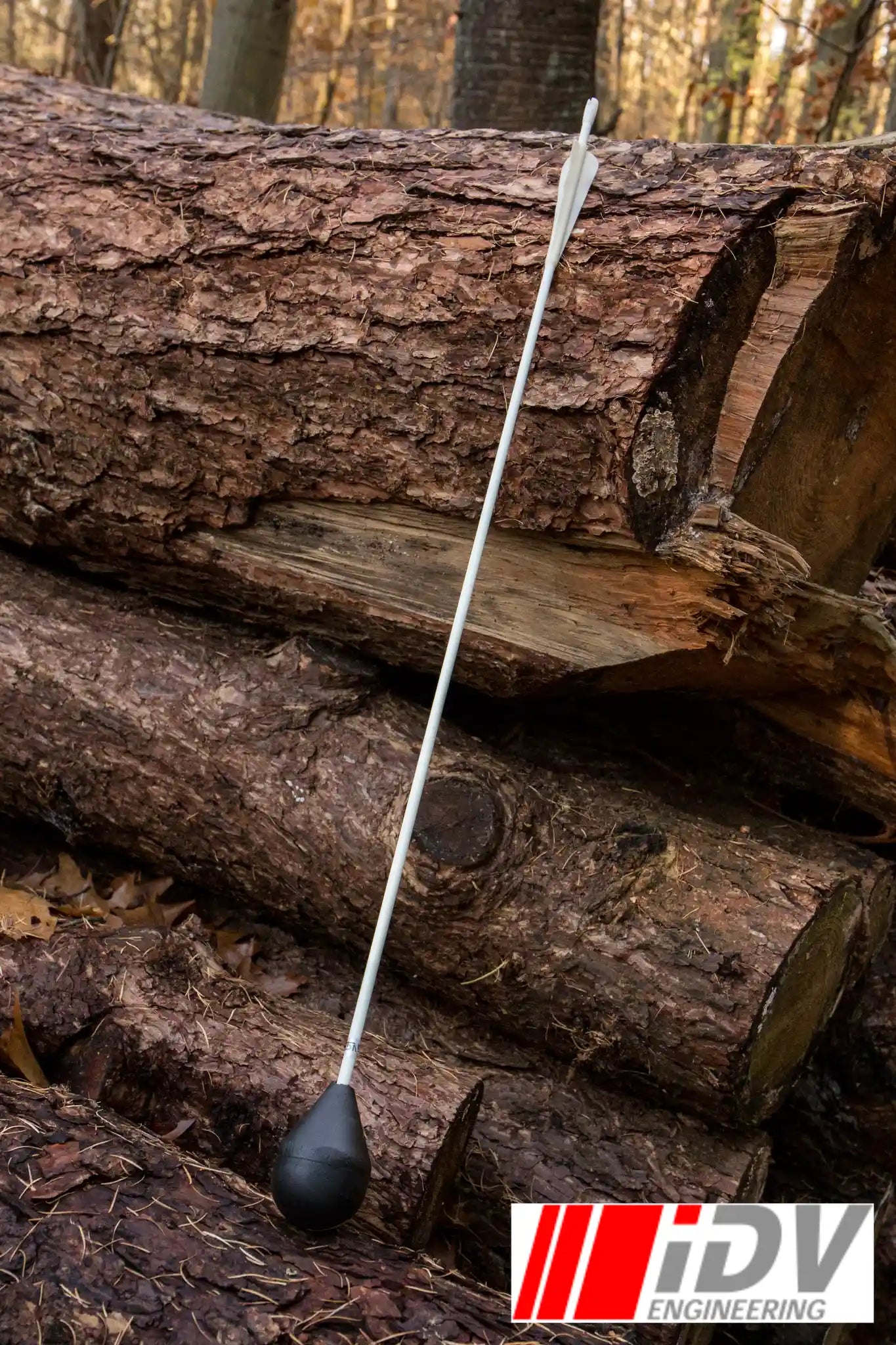 Arrow - Round Head - White Shaft