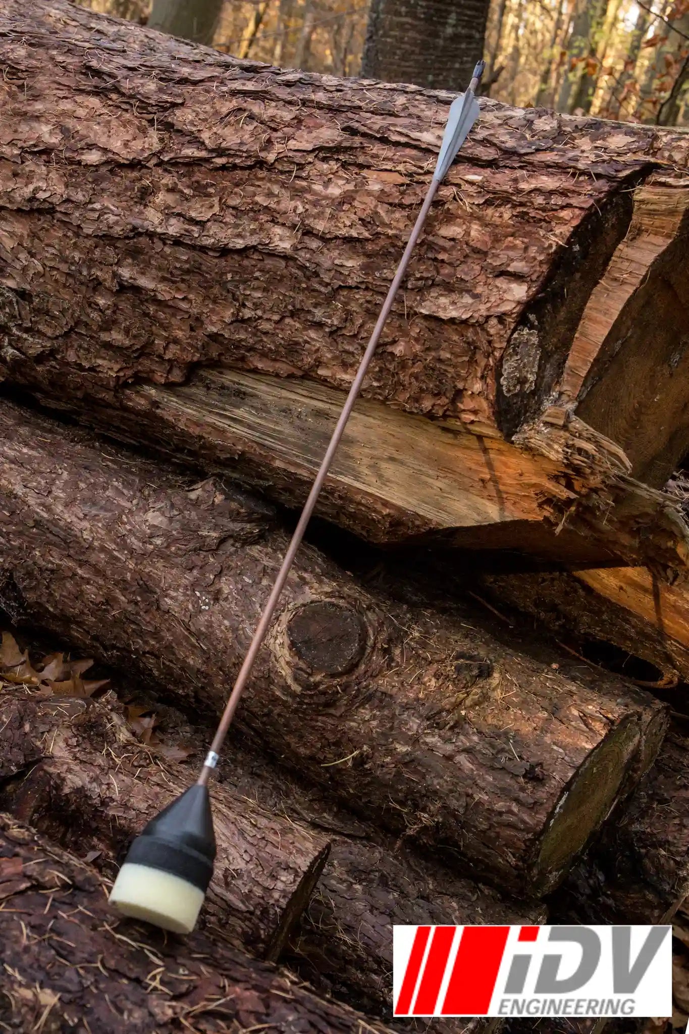 Arrow - Flat Head - Brown Shaft