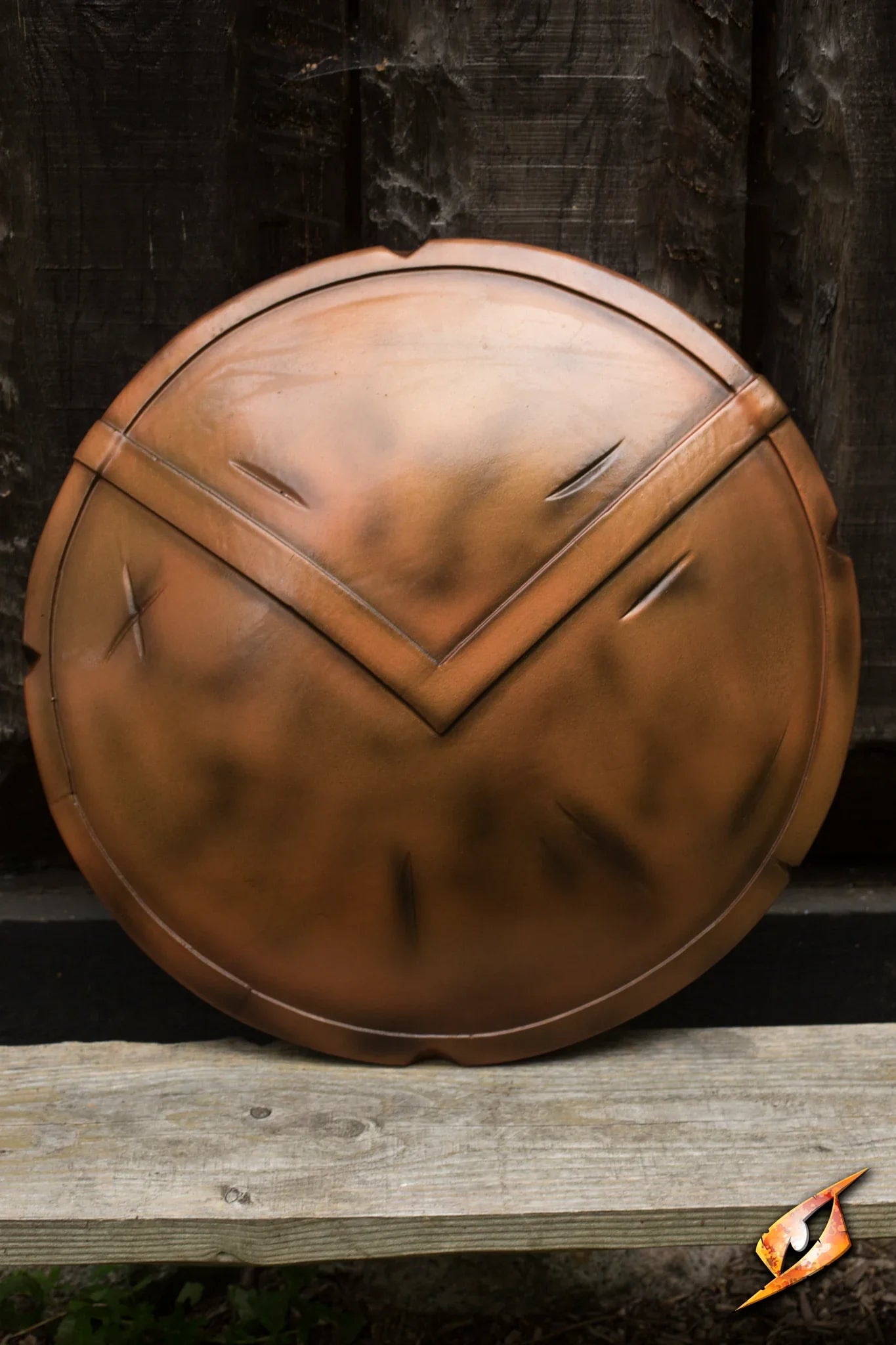 Shield of Lionidas - Bronze - 70 cm