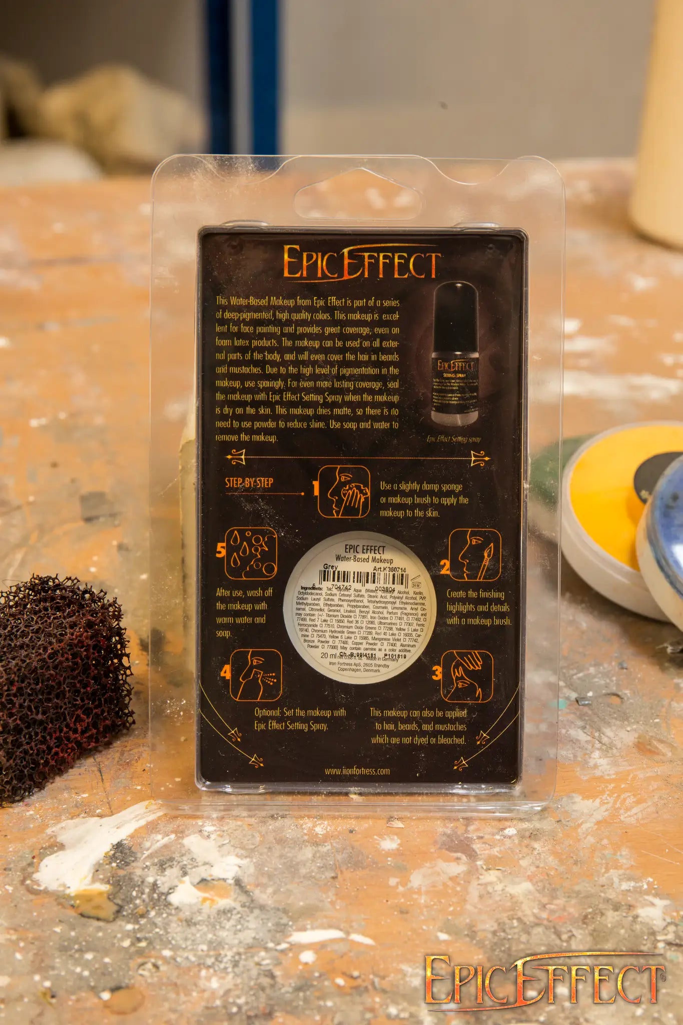 Water Based Make Up - Black