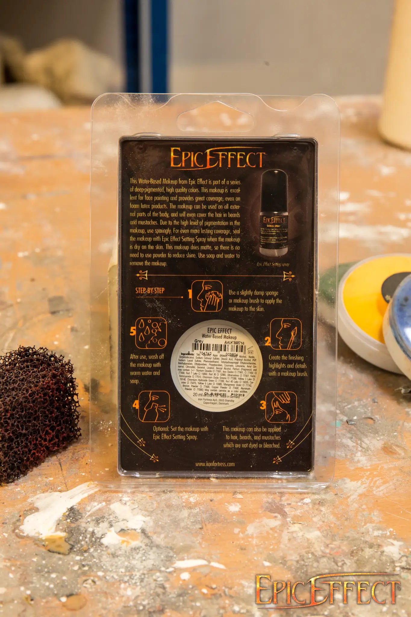 Water Based Make Up - Brown