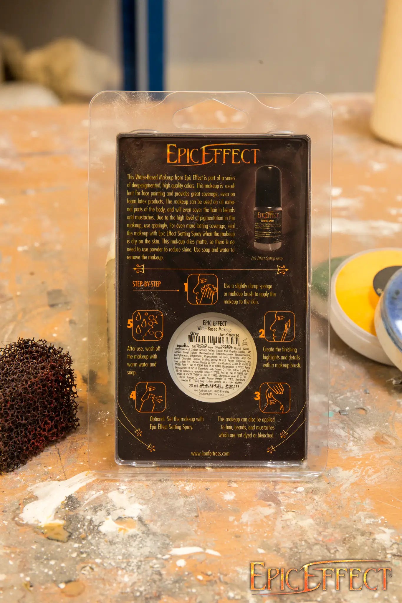 Water Based Make Up - Zombie Pale