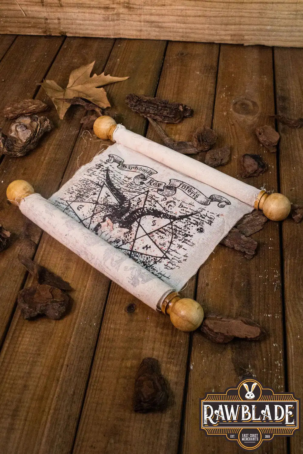 Summoner Scroll With Leather Strap