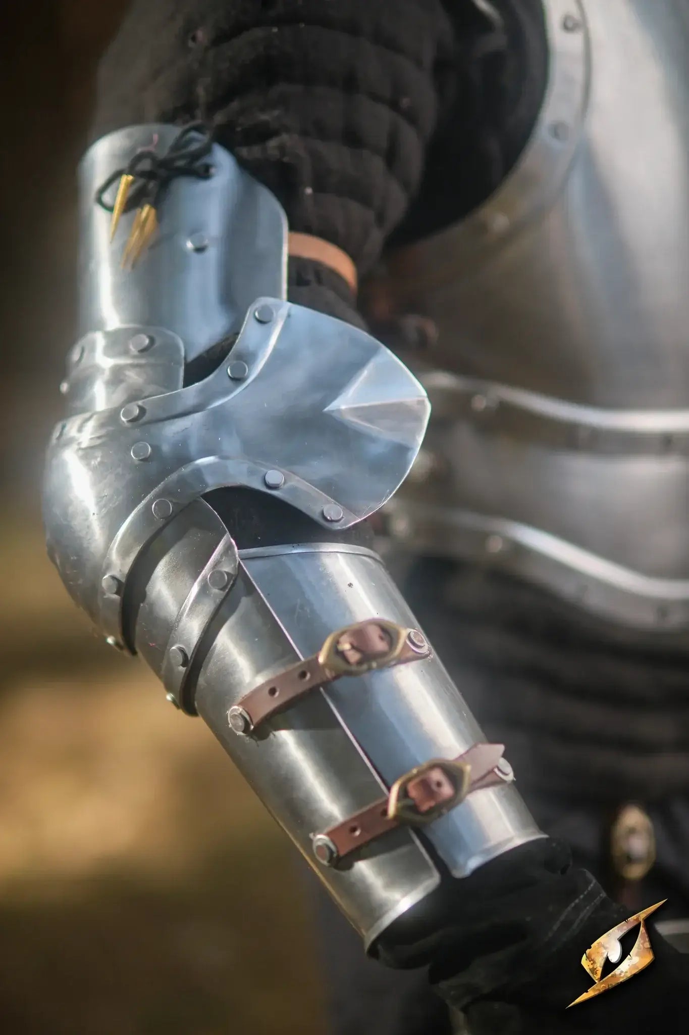 Plate Armor Arms showcasing detailed gauntleted fist and articulated elbow plates.