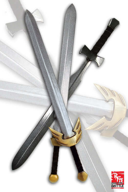 Ready For Battle collection featuring fantasy swords for LARP enthusiasts.