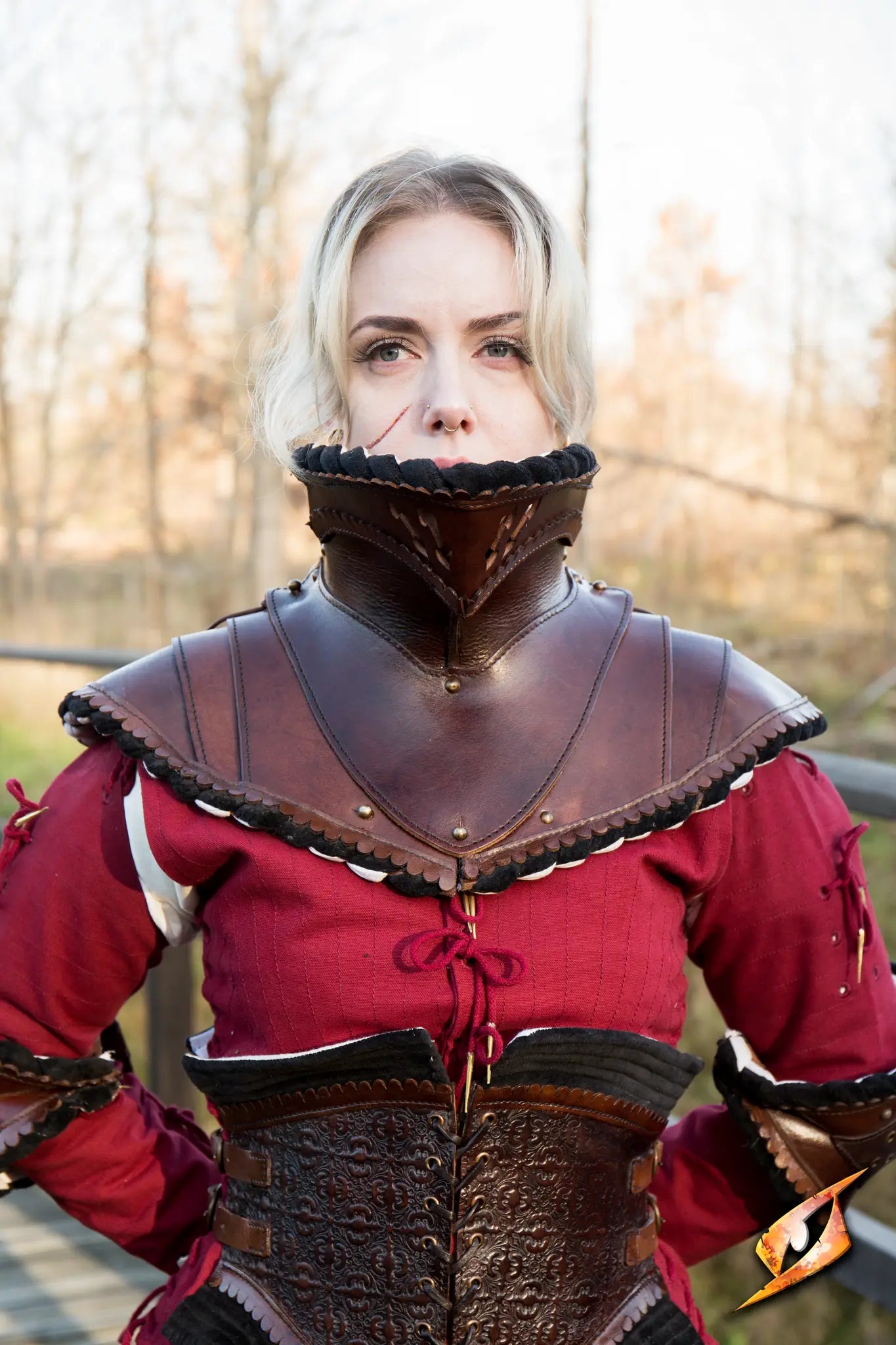 Noble Leather Bevor