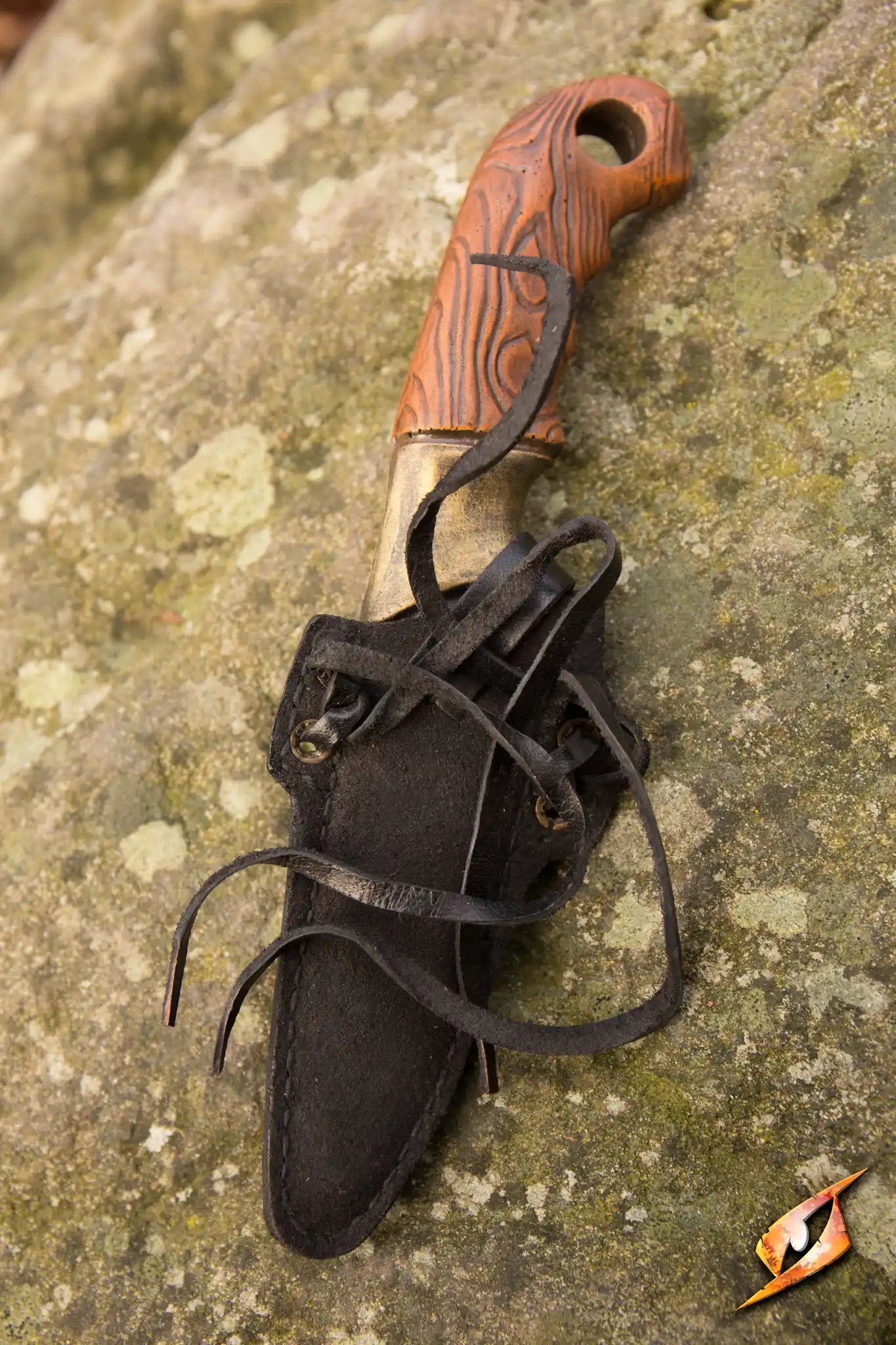 Woodsman Knife & Holder
